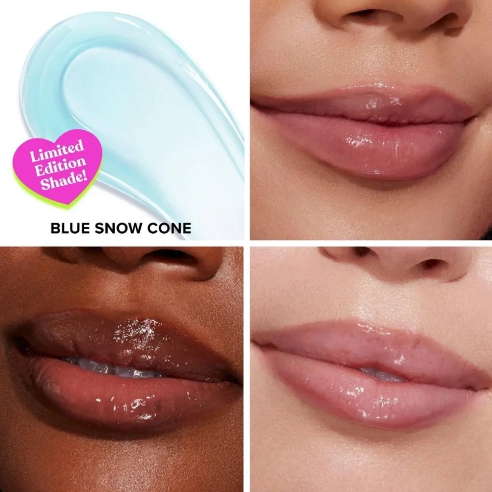 Too Faced Kissing Jelly Lip Gloss “Blue Snow Cone”
